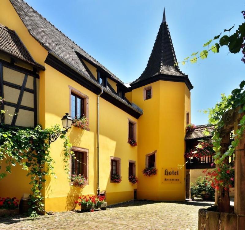 L'Abbaye D'Alspach Kientzheim Bagian luar foto